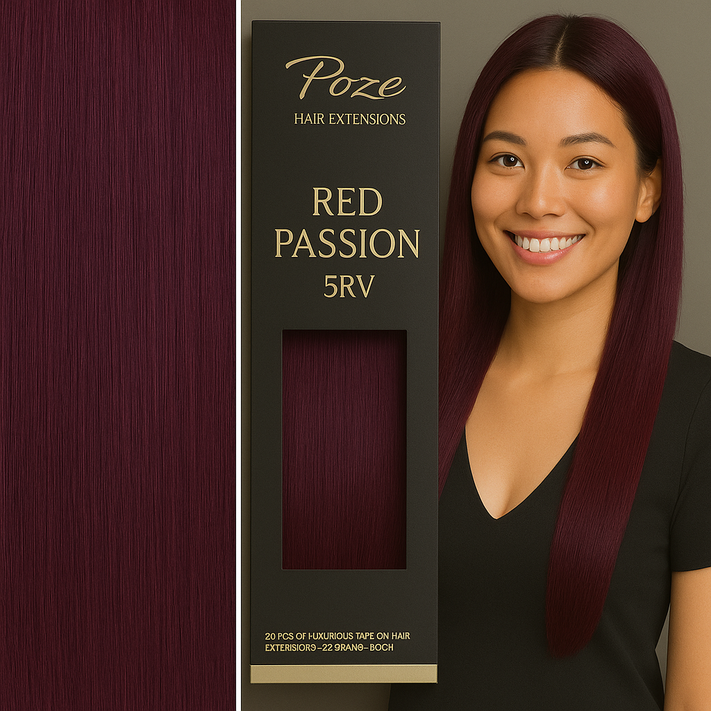 Micro Ring Extensions Premium - 5RV Rote Leidenschaft