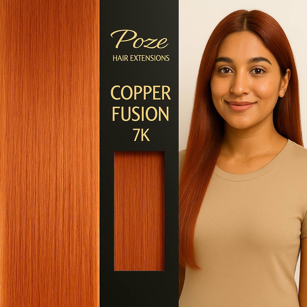Keratin / Nagelhaare Standard - 7K Kupfer Fusion