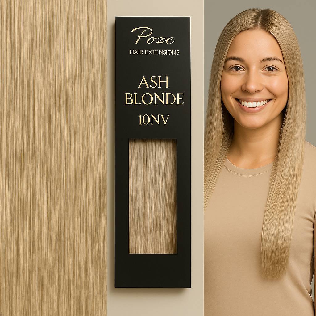 Micro Ring Extensions Standard - 10NV Aschblond