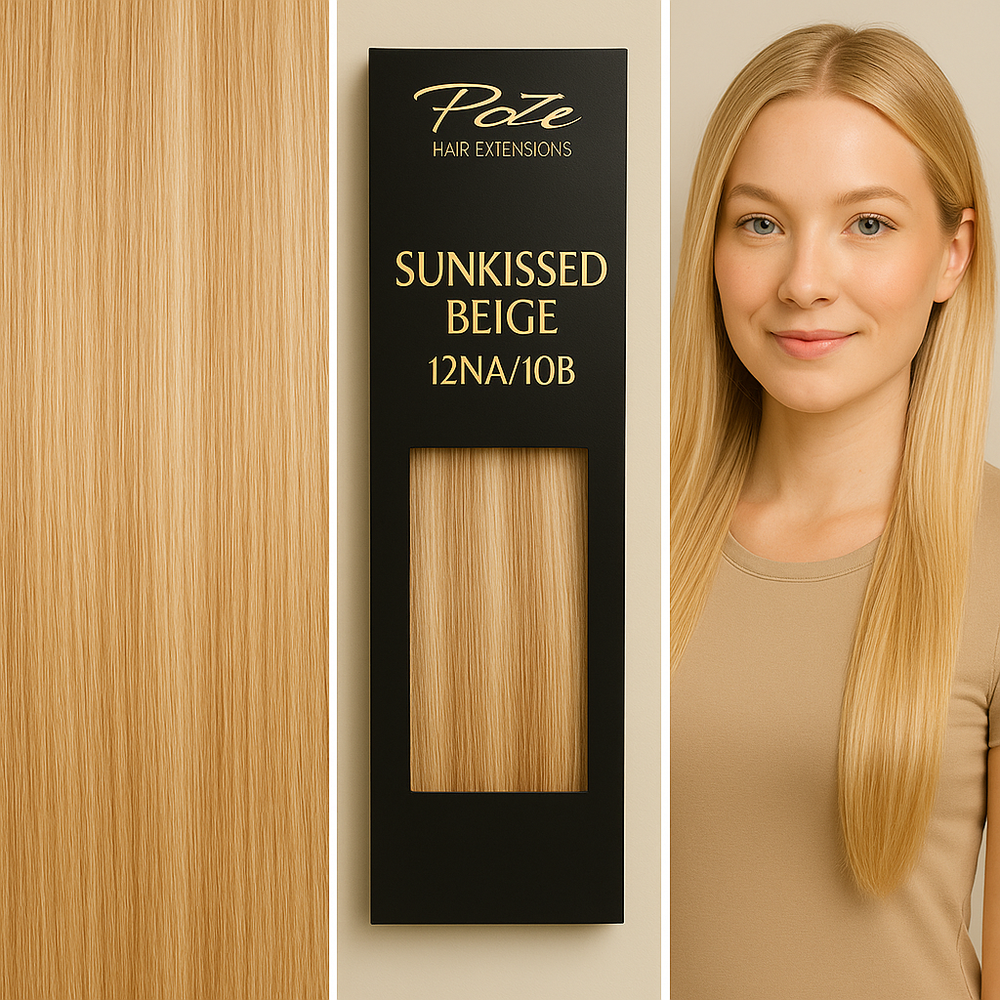 Haarverlängerung Standard - 10B/12NA Sonnengeküsstes Beige