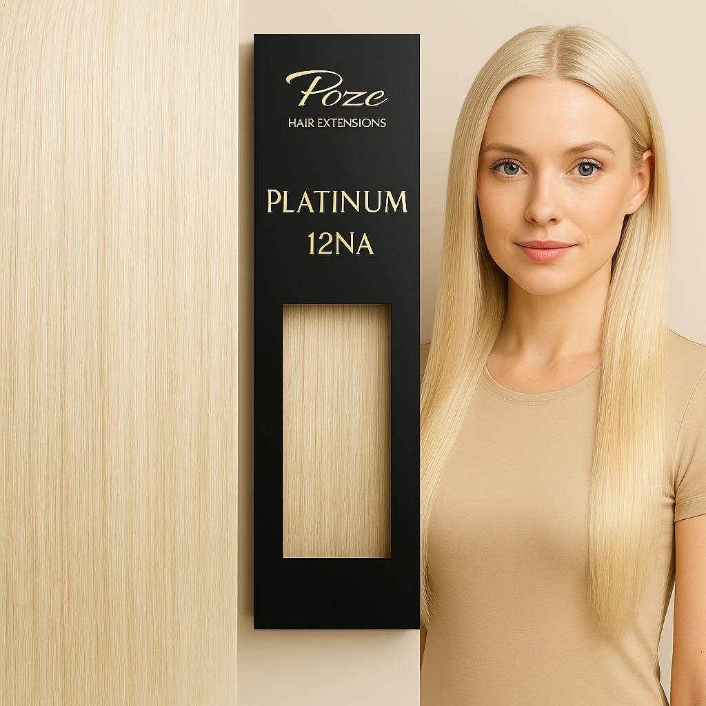 Poze Standard Draht- & Clip-Extensions - 12NA Platin