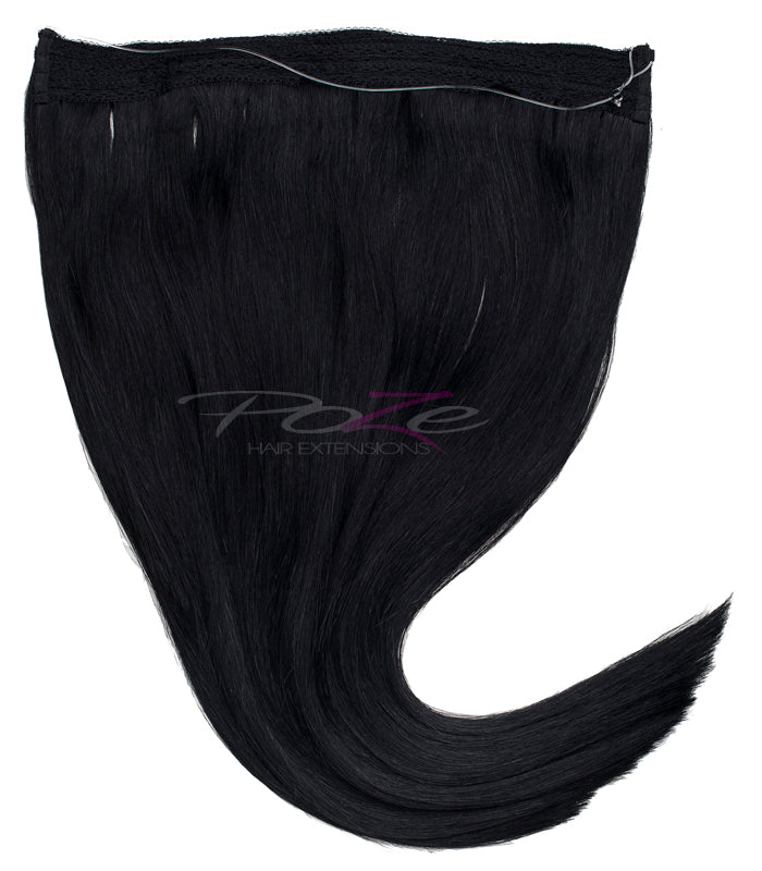 Poze Standard Draht- & Clip-Extensions - 1N Mitternachtsschwarz