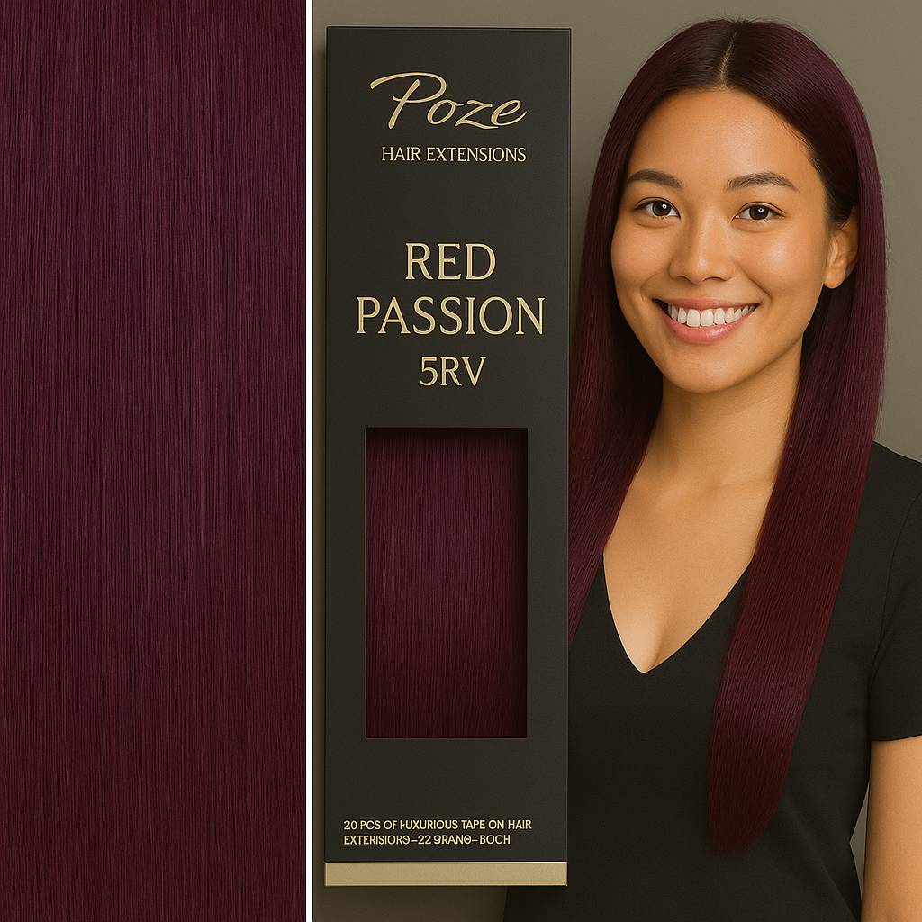 Keratin / Nagelhaare Standard - 5RV Rote Leidenschaft  