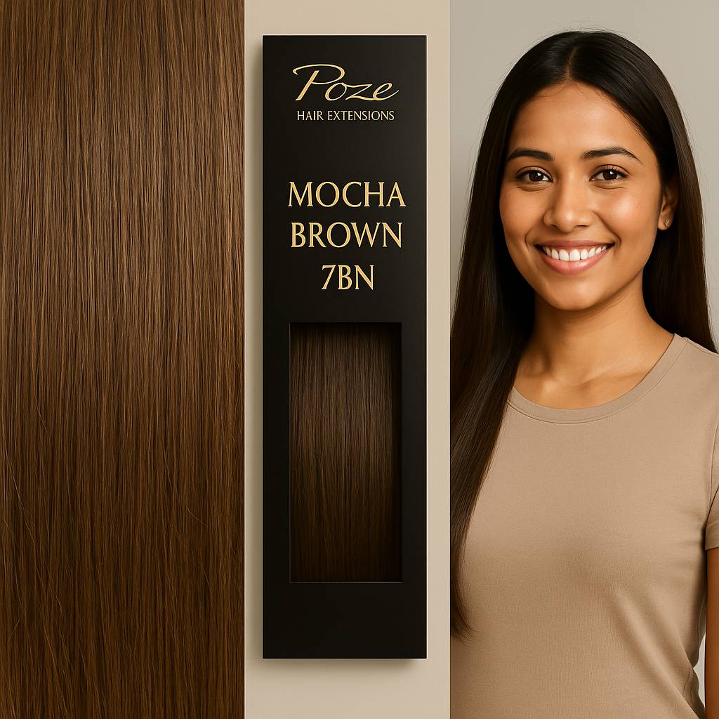 Micro Ring Extensions Standard - 7BN Mokka Braun