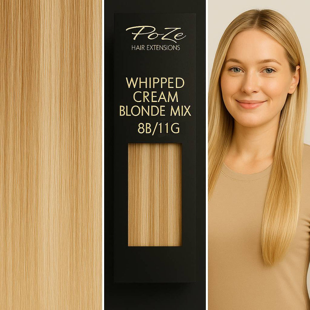 Clip & Go Standard - 8B/11G Schlagsahne Blond  