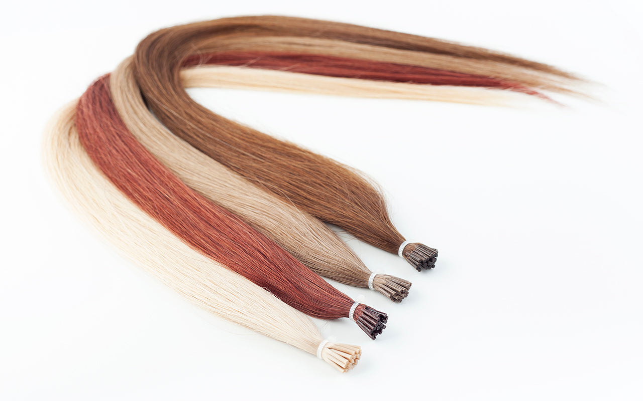 Micro Ring Extensions Standard - 8B Hellbraun
