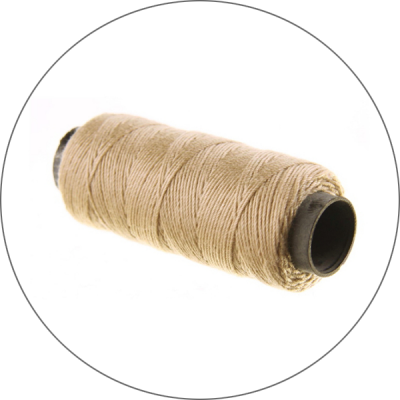 Faden mit Nadel (Blond)